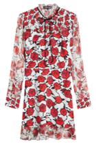 Markus Lupfer Markus Lupfer Printed Silk Dress