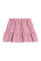 R.e.d. Valentino R.e.d. Valentino Striped Mini Skirt - Red
