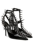 Balenciaga Balenciaga Patent Leather Pumps With Spike Embellishment