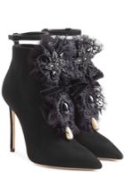 Dsquared2 Dsquared2 Suede Ankle Boots With Lace
