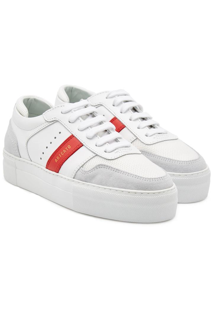 Axel Arigato Axel Arigato Leather Platform Sneakers With Suede And Mesh