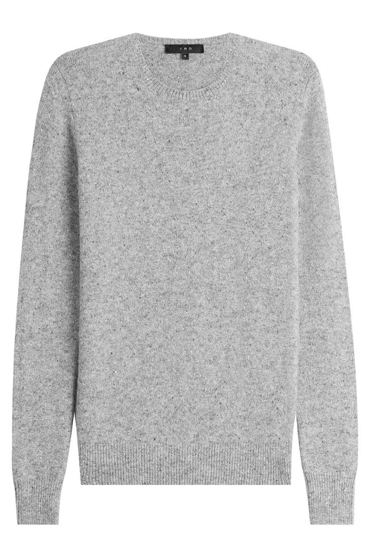 Iro Iro Pullover With Wool, Silk, Cotton And Alpaca - Grey