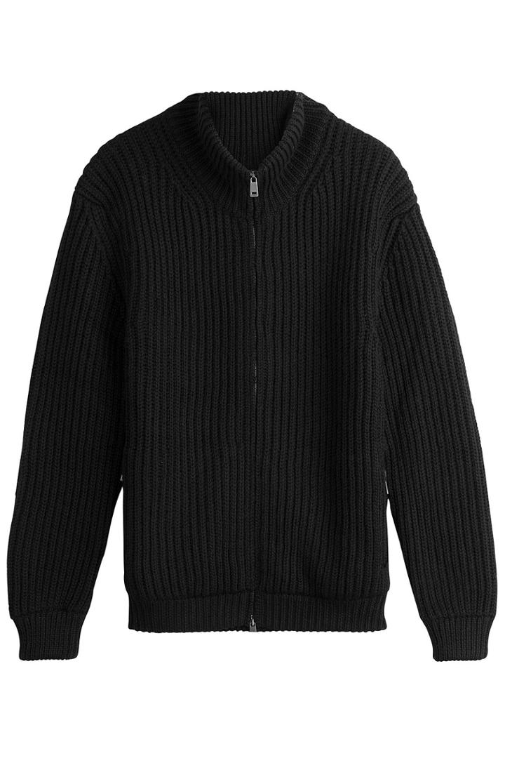 Jil Sander Jil Sander Zipped Knit Cardigan