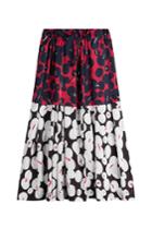 Jil Sander Navy Jil Sander Navy Printed Skirt