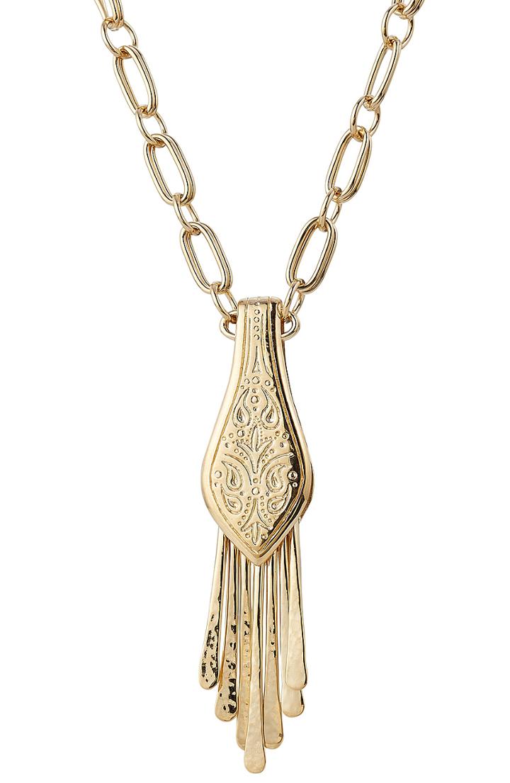 Aur Lie Bidermann Iroquois Pendant Necklace