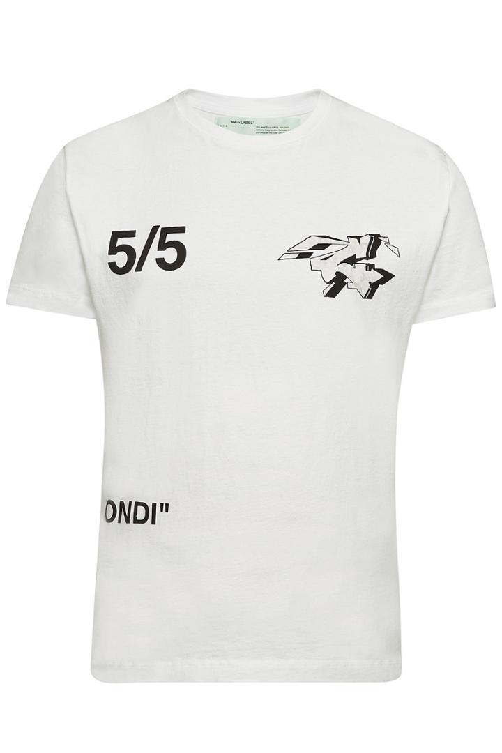 Off-white Off-white Wars Short Sleeve Skinny T-shirt