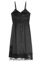Marc Jacobs Marc Jacobs Satin Dress With Lace