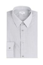 Jil Sander Jil Sander Striped Cotton Blend Shirt - Grey