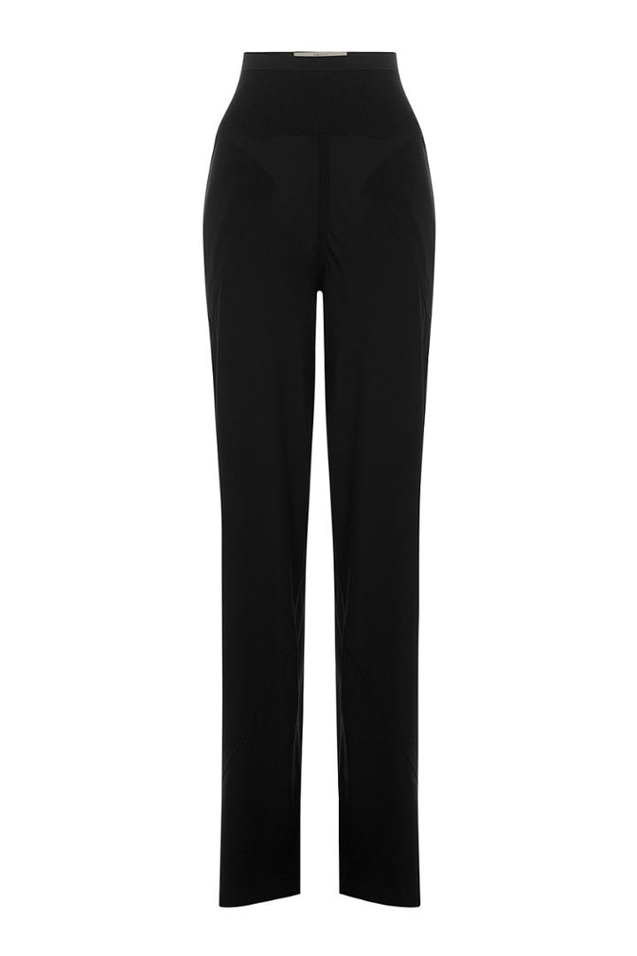 Rick Owens Rick Owens High Waisted Pants - Black