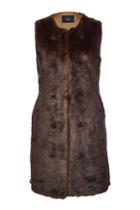 Steffen Schraut Steffen Schraut Embellished Faux Fur Vest