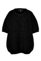 Marc By Marc Jacobs Wool-blend Popcorn Knit Short Sleeve Pullover