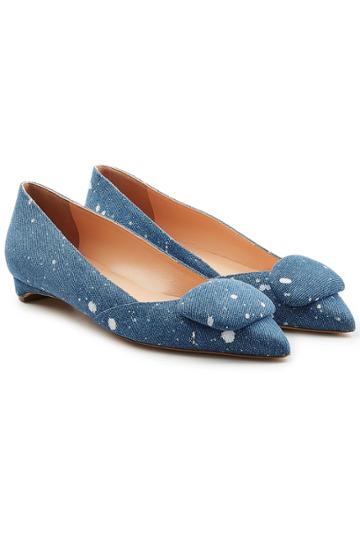 Rupert Sanderson Rupert Sanderson Aga Denim Ballerinas