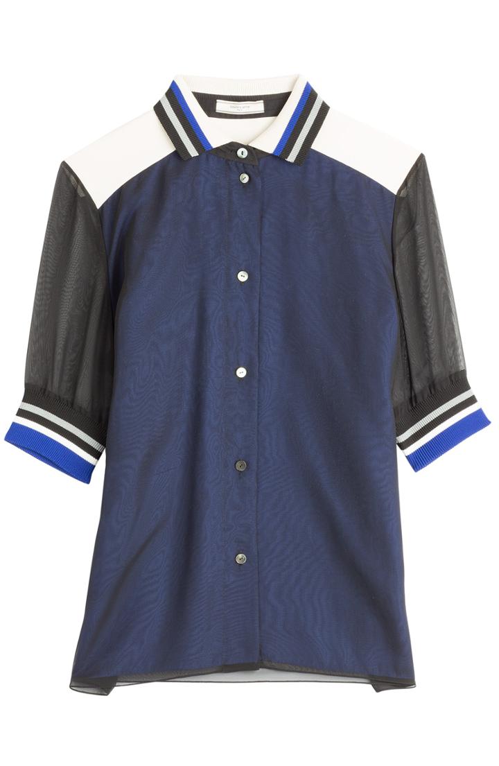 Bouchra Jarrar Georgette Blouse