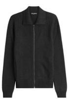 Dolce & Gabbana Dolce & Gabbana Cashmere Zip Front Collared Cardigan