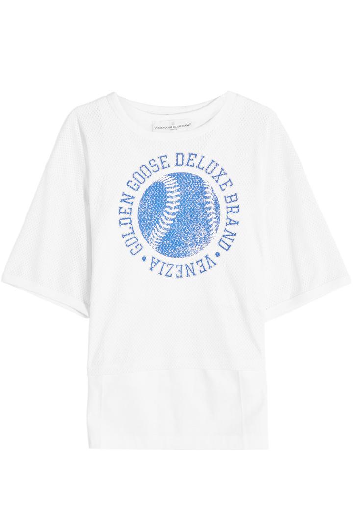 Golden Goose Deluxe Brand Golden Goose Deluxe Brand Belina Perforated Cotton Top