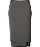 Donna Karan Jersey Layered Pencil Skirt