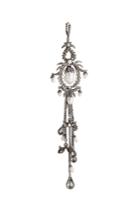 Alexander Mcqueen Alexander Mcqueen Fringed Earrings - Silver