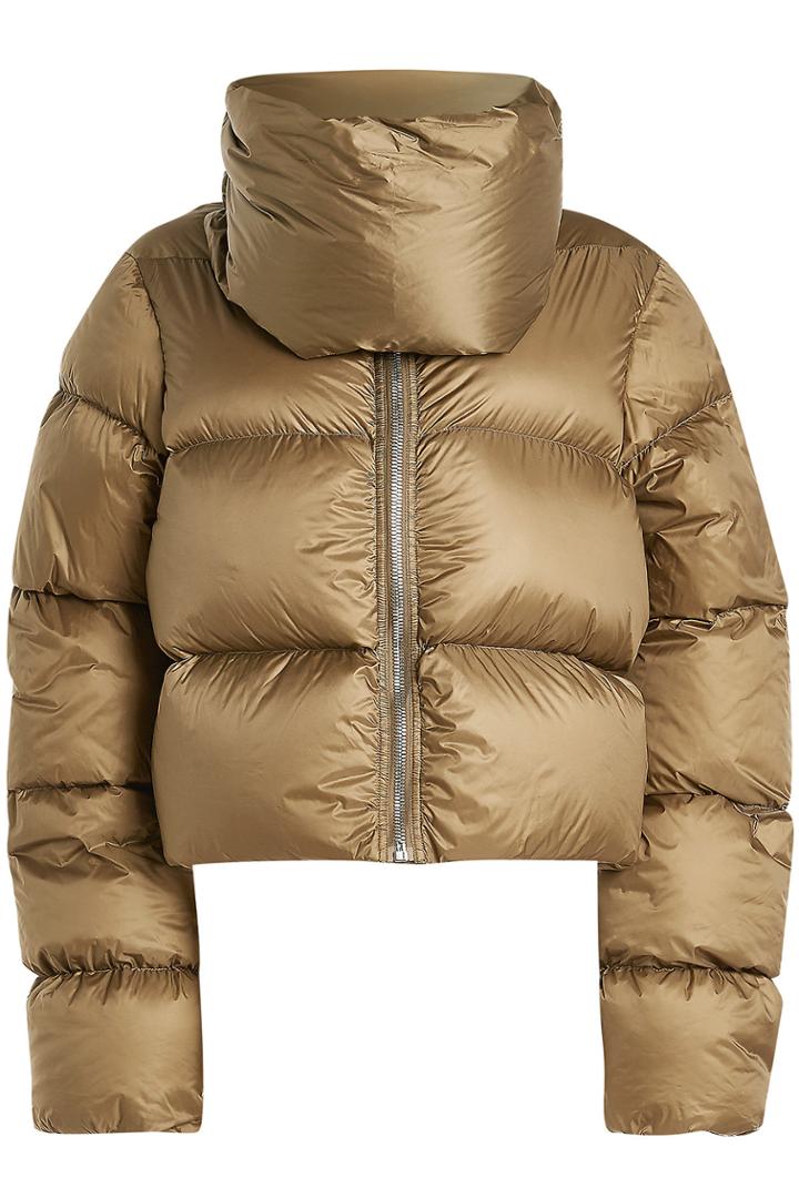 Rick Owens Rick Owens Quilted Funnel Neck Coat