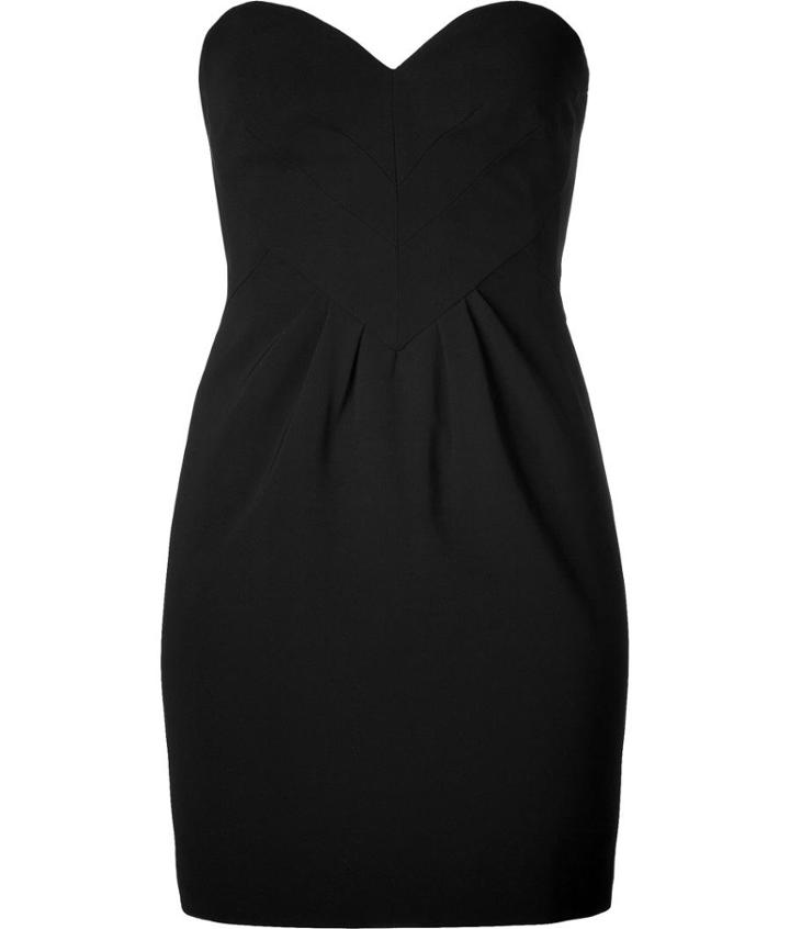 Moschino Strapless Heart Dress