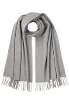 Polo Ralph Lauren Polo Ralph Lauren Cashmere Scarf With Wool - Grey