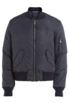 Dolce & Gabbana Dolce & Gabbana Puffy Bomber Jacket - Blue