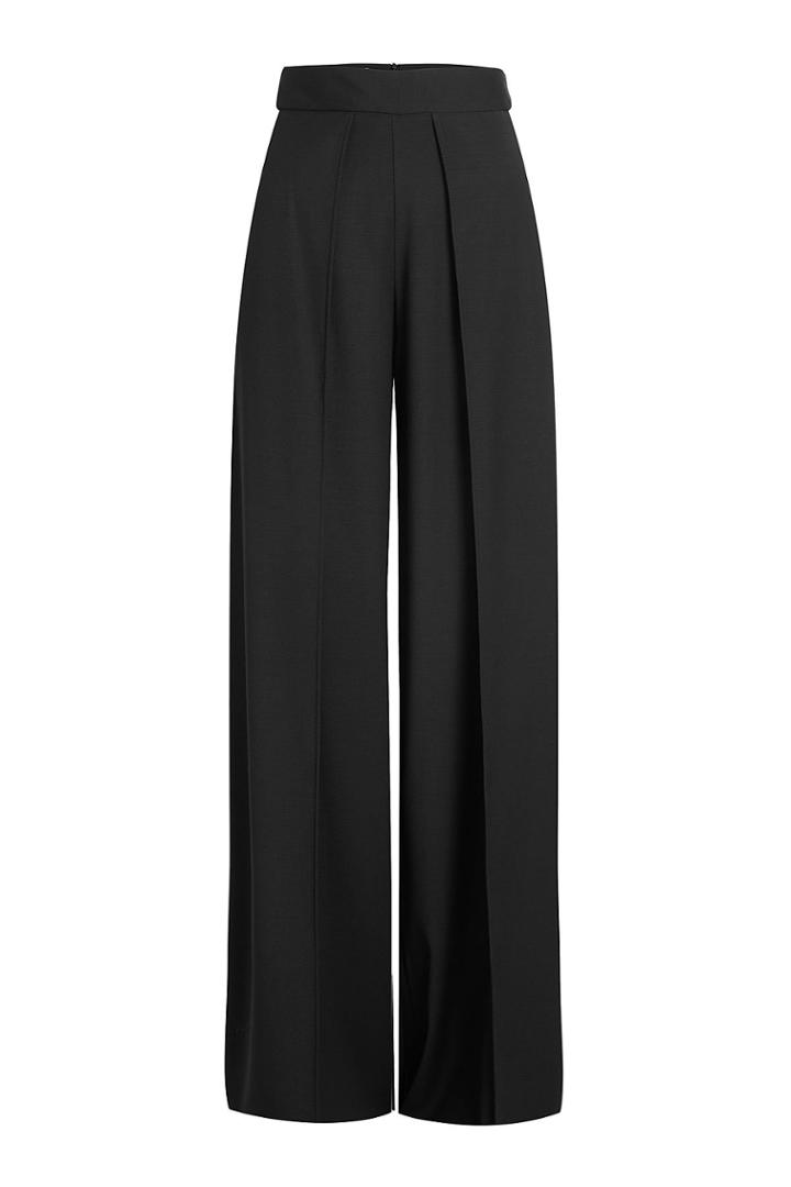 Nobi Talai Nobi Talai Virgin Wool Wide-leg Pants