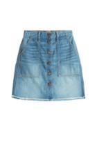 Current/elliott Current/elliott The Naval Jean Skirt