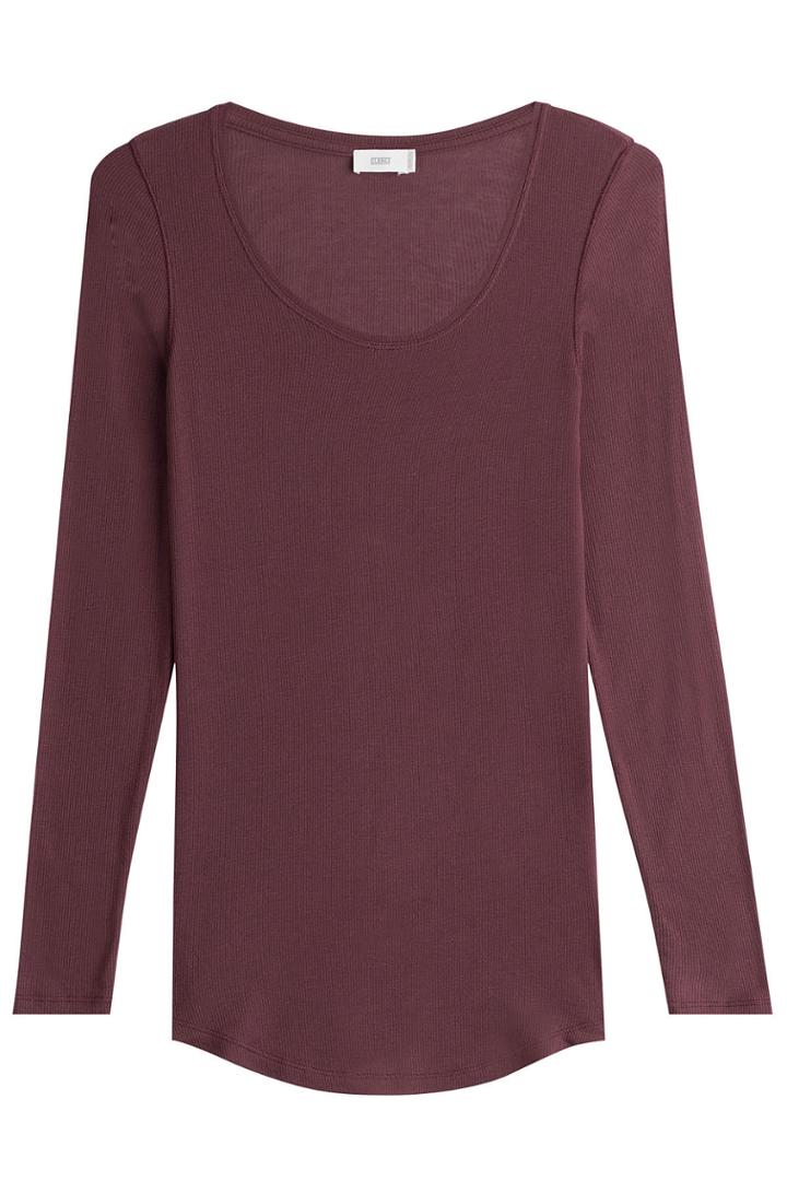 Closed Closed Jersey Top With Cashmere - Red