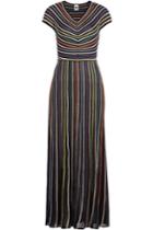 M Missoni M Missoni Striped Knit Dress - Multicolor
