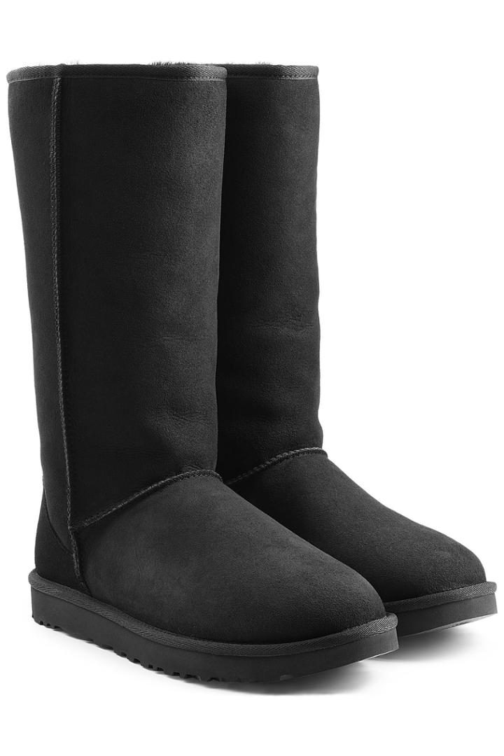 Ugg Australia Ugg Australia Classic Ii Tall Suede Boots - Black