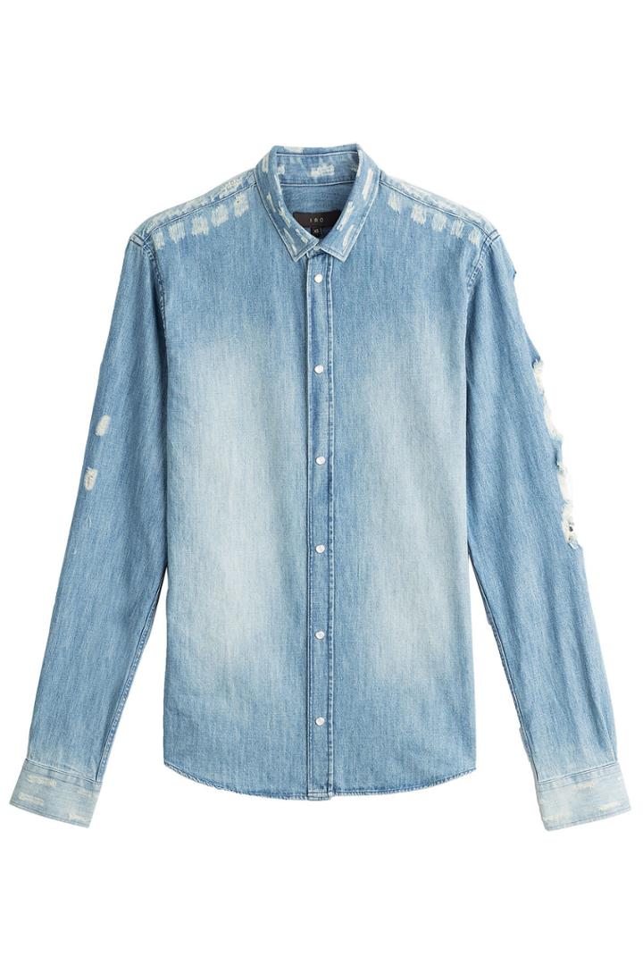 Iro Iro Distressed Denim Shirt