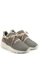 Casbia Casbia William Mesh Sneakers With Suede