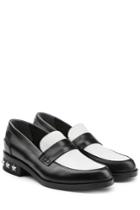 Karl Lagerfeld Karl Lagerfeld Two-tone Leather Loafers - Multicolor