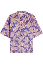 Diane Von Furstenberg Diane Von Furstenberg Printed Cotton Shirt