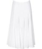 Michael Kors Linen Midi Swing Skirt