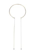Delfina Delettrez 18kt Gold Necklace With White Diamonds