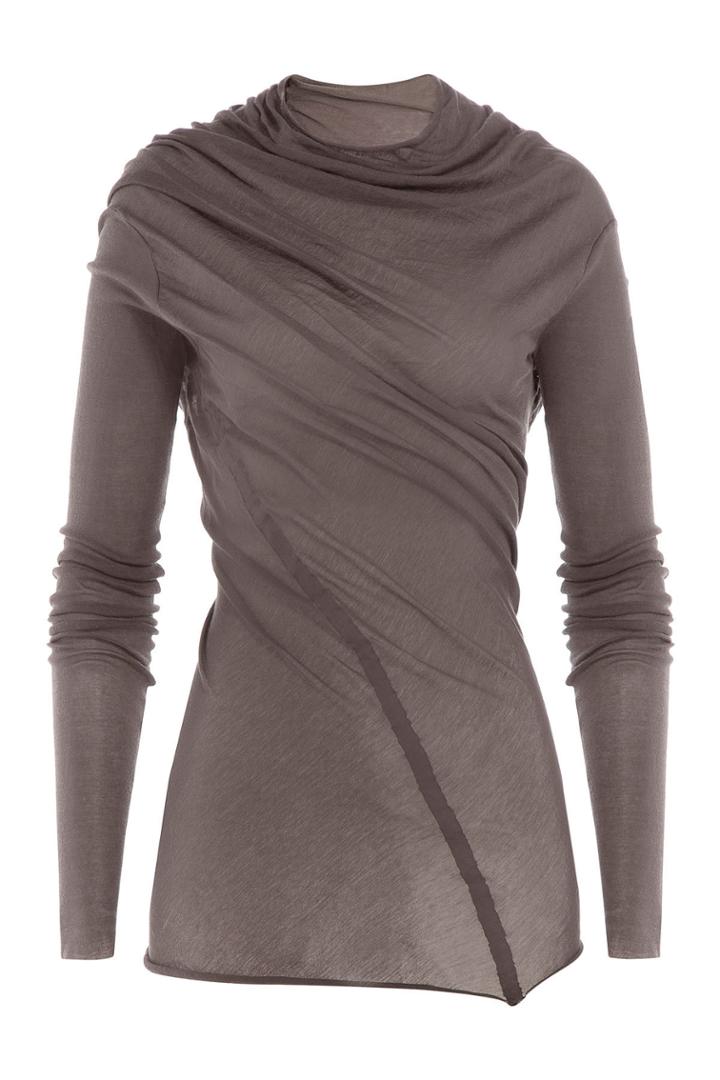 Rick Owens Rick Owens Draped Jersey Top