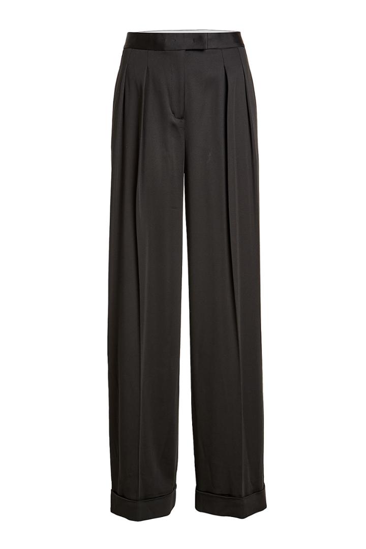 Dkny Dkny High-waist Pants With Wool - Black