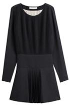 See By Chloé See By Chloé Pleated Mini Dress - Blue