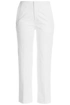 Roland Mouret Roland Mouret Mimosa Stretch-cotton Pants - White