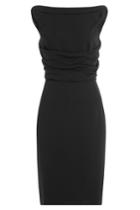 Dsquared2 Dsquared2 Draped Bodice Dress - Black