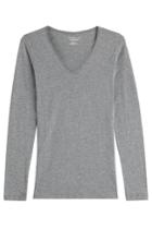 Majestic Majestic Cotton-cashmere Long Sleeved Top