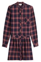 Current/elliott Current/elliott Printed Cotton Shirt Dress - Red