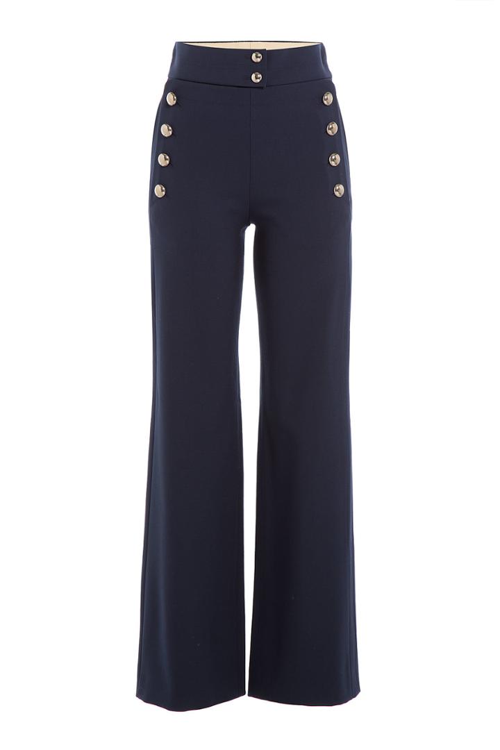 Chloé Chloé Wide Leg Wool Pants