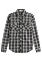 Michael Kors Michael Kors Silk-cotton Shirt - Black