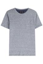 Michael Kors Michael Kors Linen-cotton T-shirt - Blue