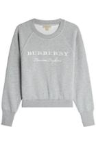 Burberry Burberry Embroidered Cotton Sweatshirt