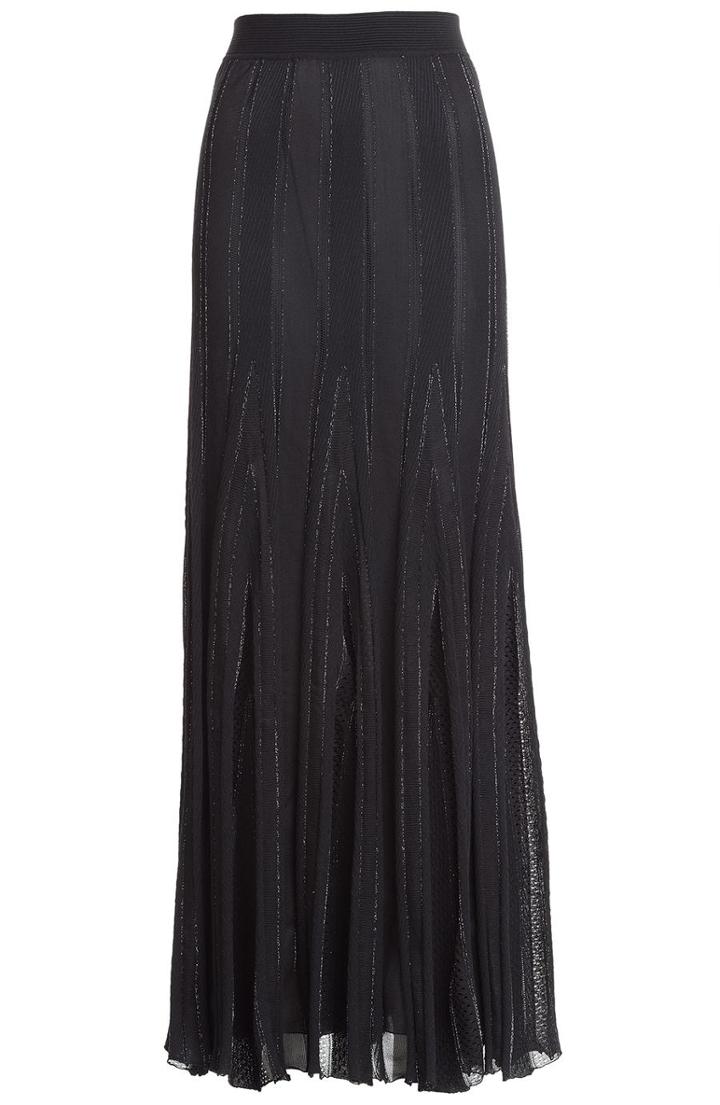 Roberto Cavalli Wool Blend Stretch Skirt