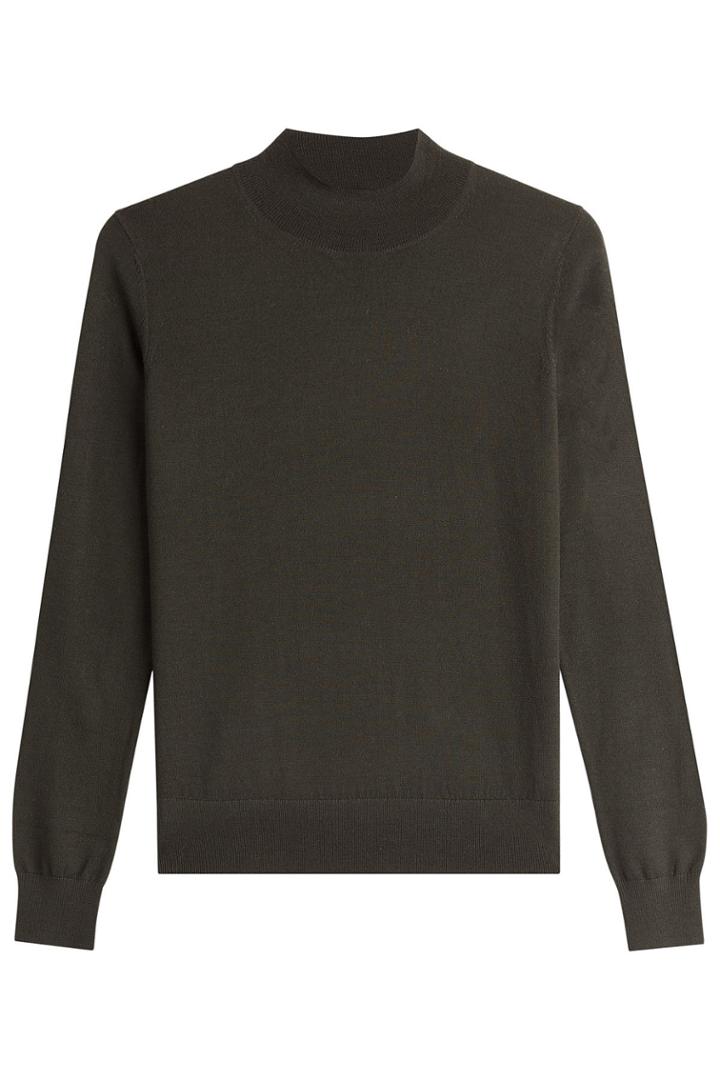 Theory Theory Merino Wool Turtleneck Pullover - Red