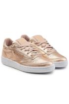 Reebok Reebok Club C 85 Metallic Leather Sneakers